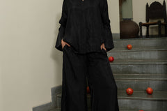 Mocha Magic & Black Magic - Silk Pant