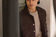 Brown Linen Safari Overlay